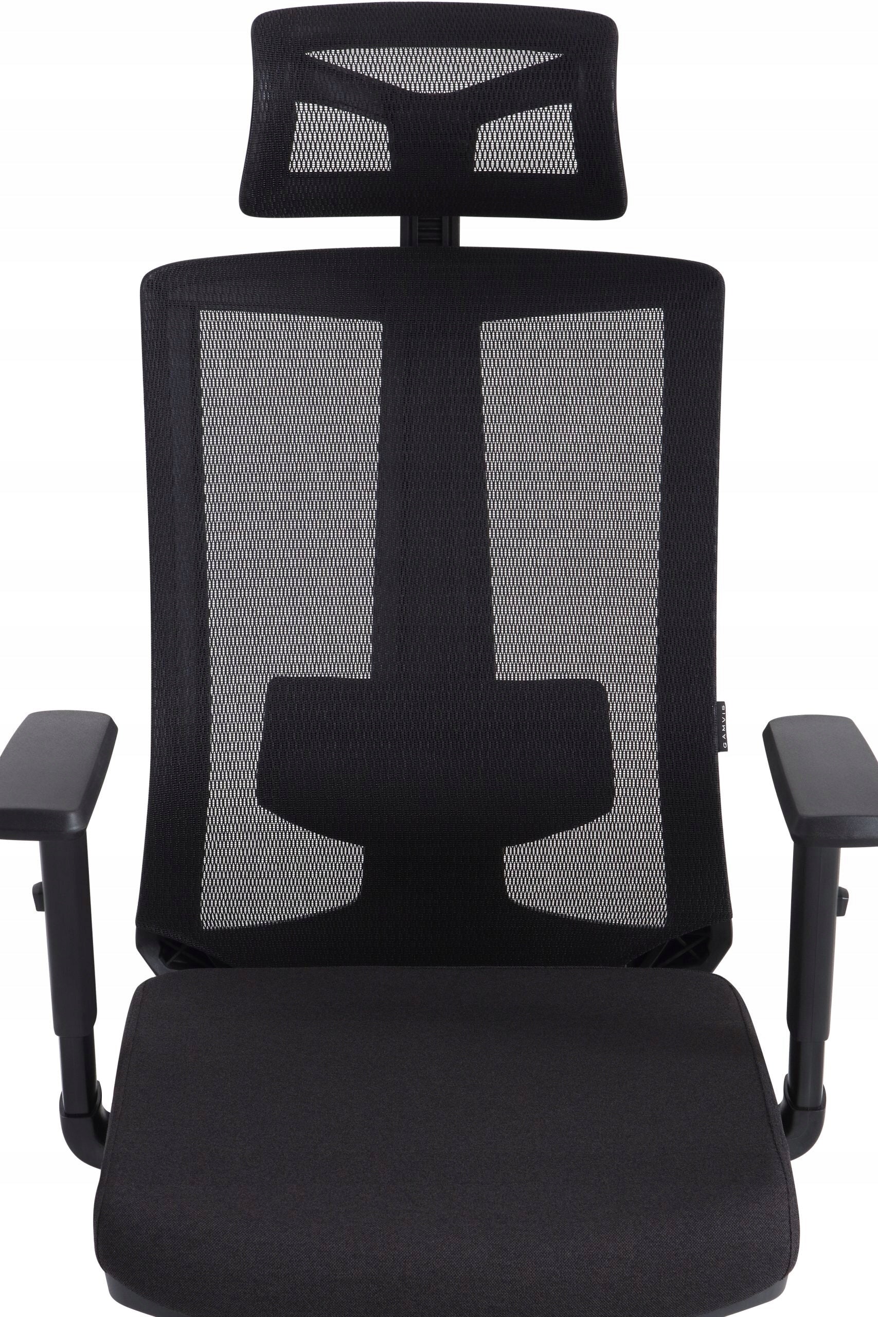 Armchair GAMVIS ErgoWork Black Furniture depth 52 cm