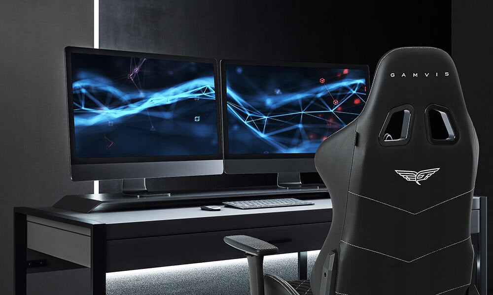 Armchair GAMVIS Phantom Large Black (gold elements) Model Phantom