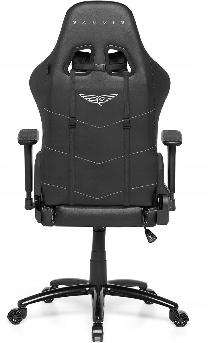 Armchair GAMVIS Phantom Large Black (white elements) Brand Gamvis
