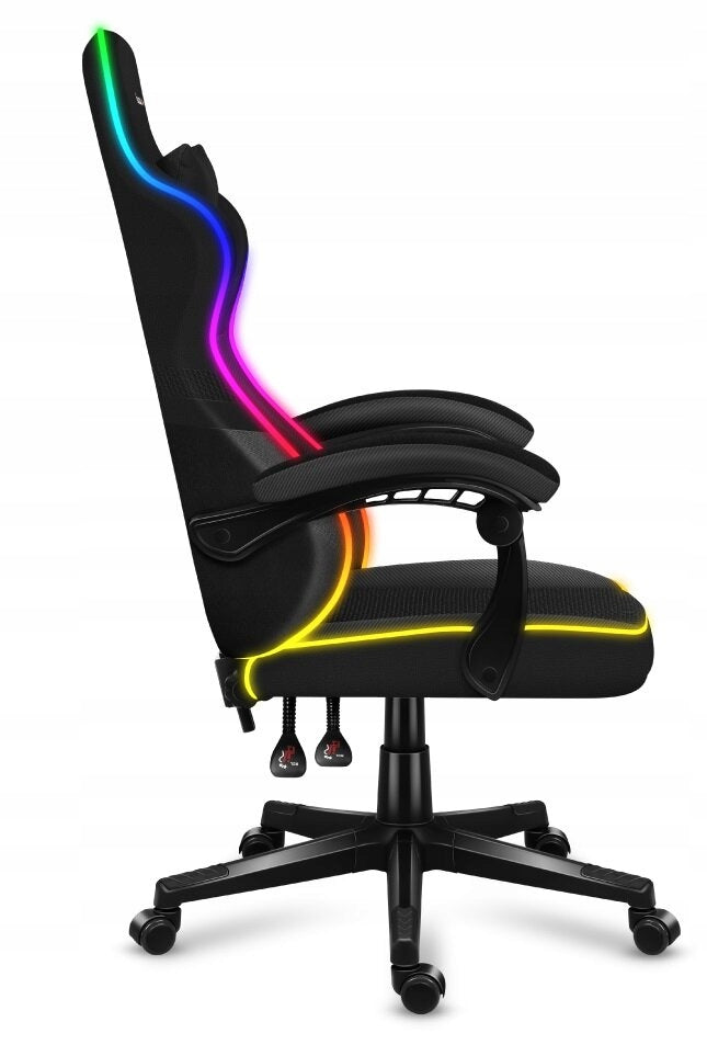 Armchair HUZARO Force 4.4 RGB Black Certificates of conformity CE