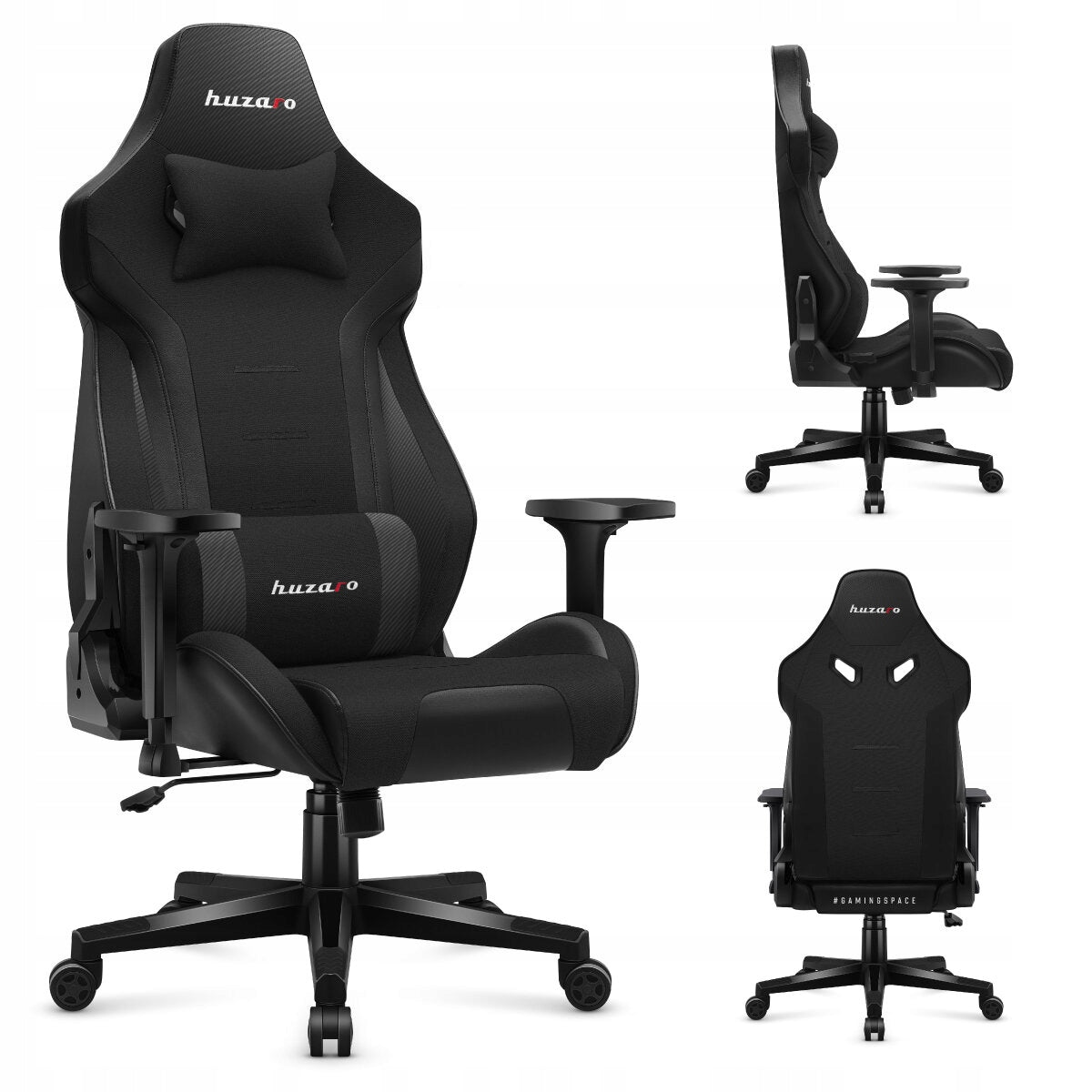 Armchair HUZARO Force 7.6 Black Furniture width 40 cm
