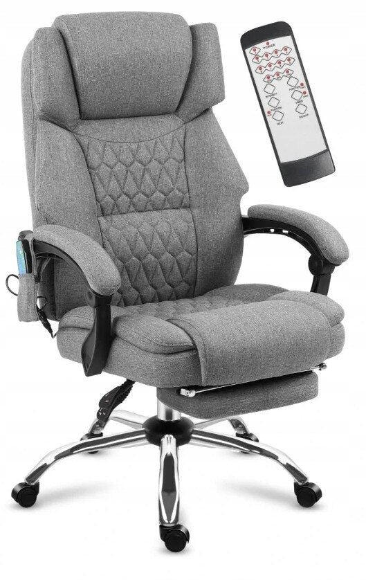 Armchair MARKADLER Boss 6.0 Grey Kind rotary
