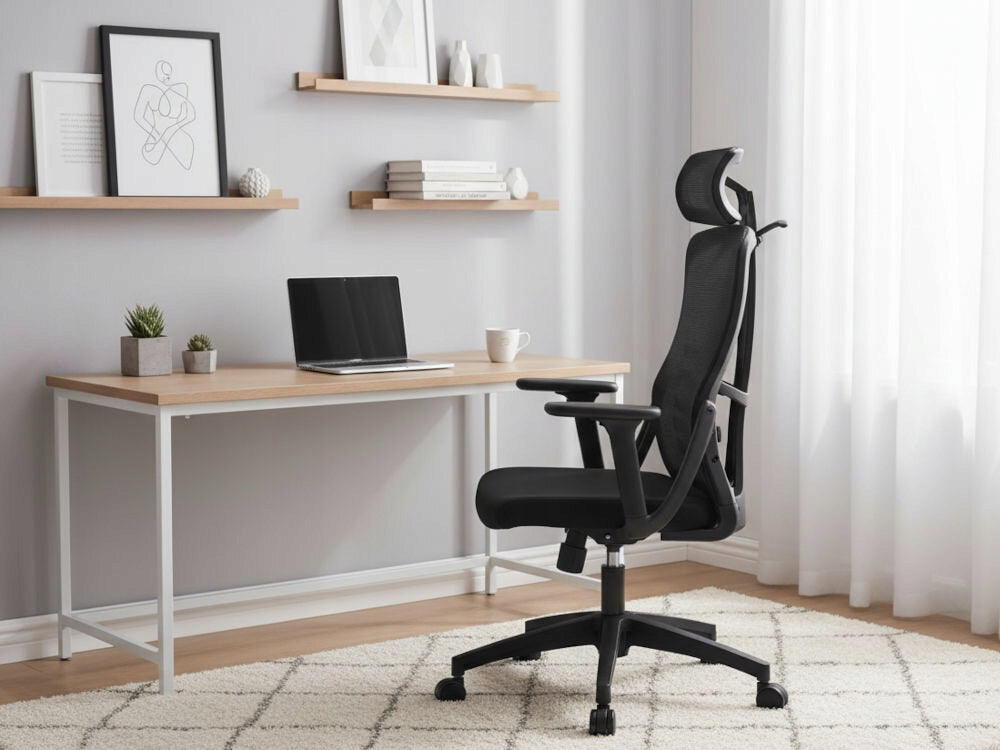 Armchair XQUANTUM ECH300K Black Furniture depth 52 cm