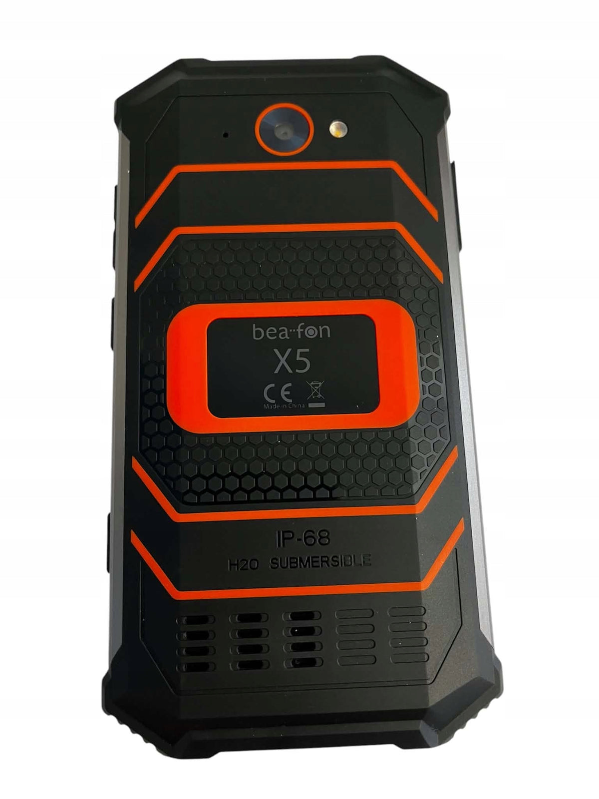 Armored Bea-phone X5 Smartphone NEW Dual SIM LTE + charger Headphones included no