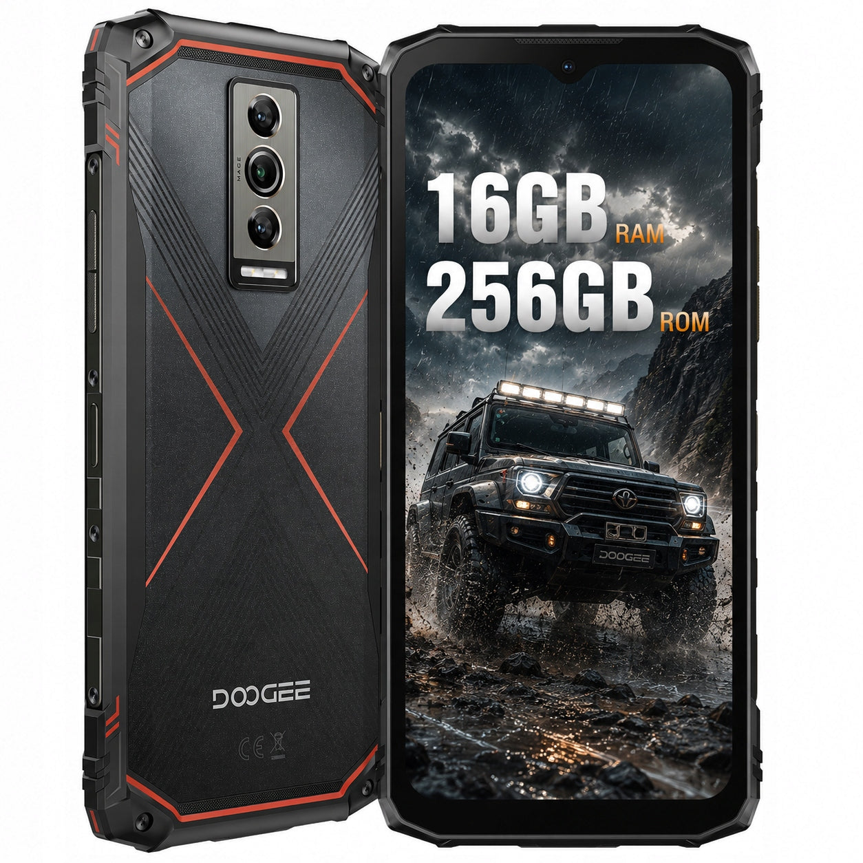 Armored smartphone Android DOOGEE BLADE10PRO 16+256GB 6,56" 50MP/NFC/10.7mm