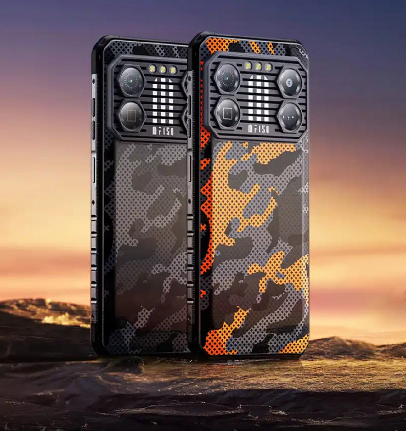 Armored smartphone IIIF150 B2 Pro 12/256GB 6,8" FHD night vision 4G orange Charger included no