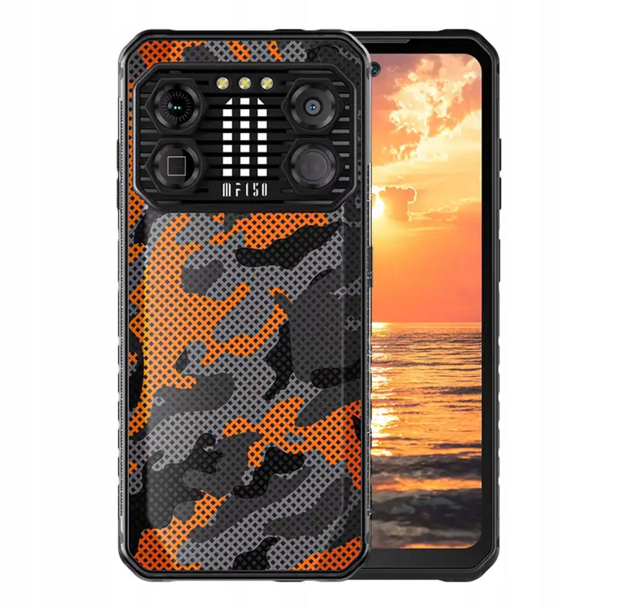 Armored smartphone IIIF150 B2 Pro 12/256GB 6,8" FHD night vision 4G orange