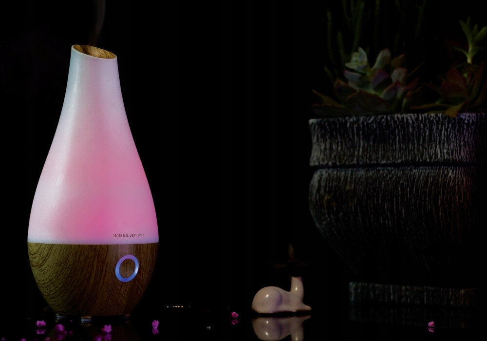 Aromatizer GÖTZE & JENSEN AH100 White-brown Operating modes aromatherapy