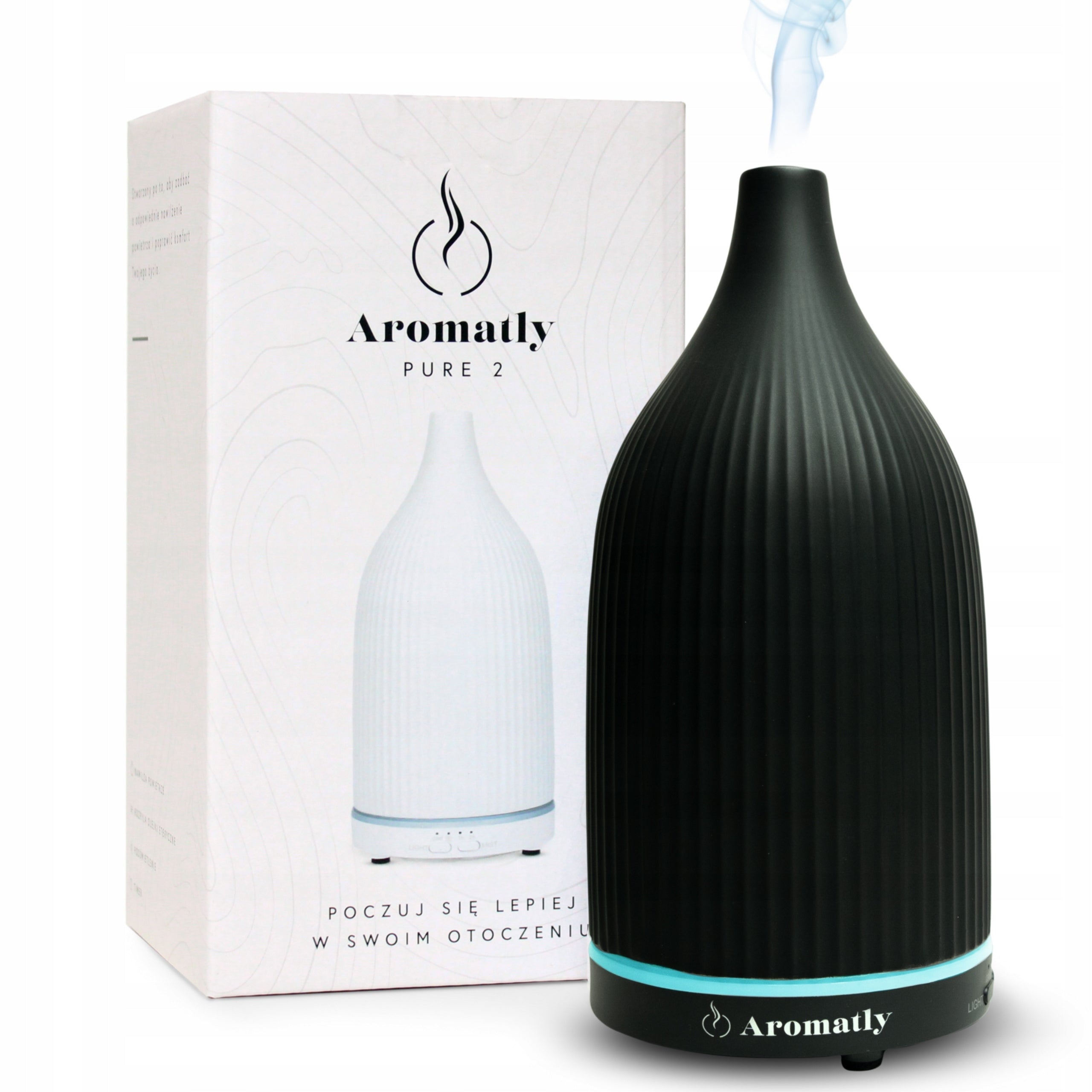 Aromatly Fragrance Diffuser Ceramic Aromatherapy Night Light | GIFT