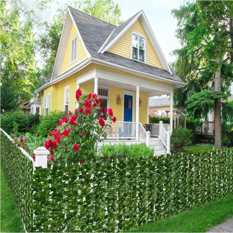 Artificial Ivy Hedge 1x3m Green Wall Balcony Cover Mesh Headbands Manufacturer no brand