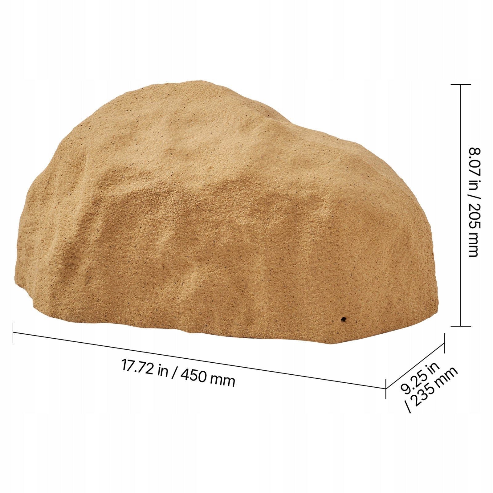 Artificial Sandstone Yellow Size S Artificial Rock Garden Decoration Manufacturer code KXYSZBGZTYXXIV6