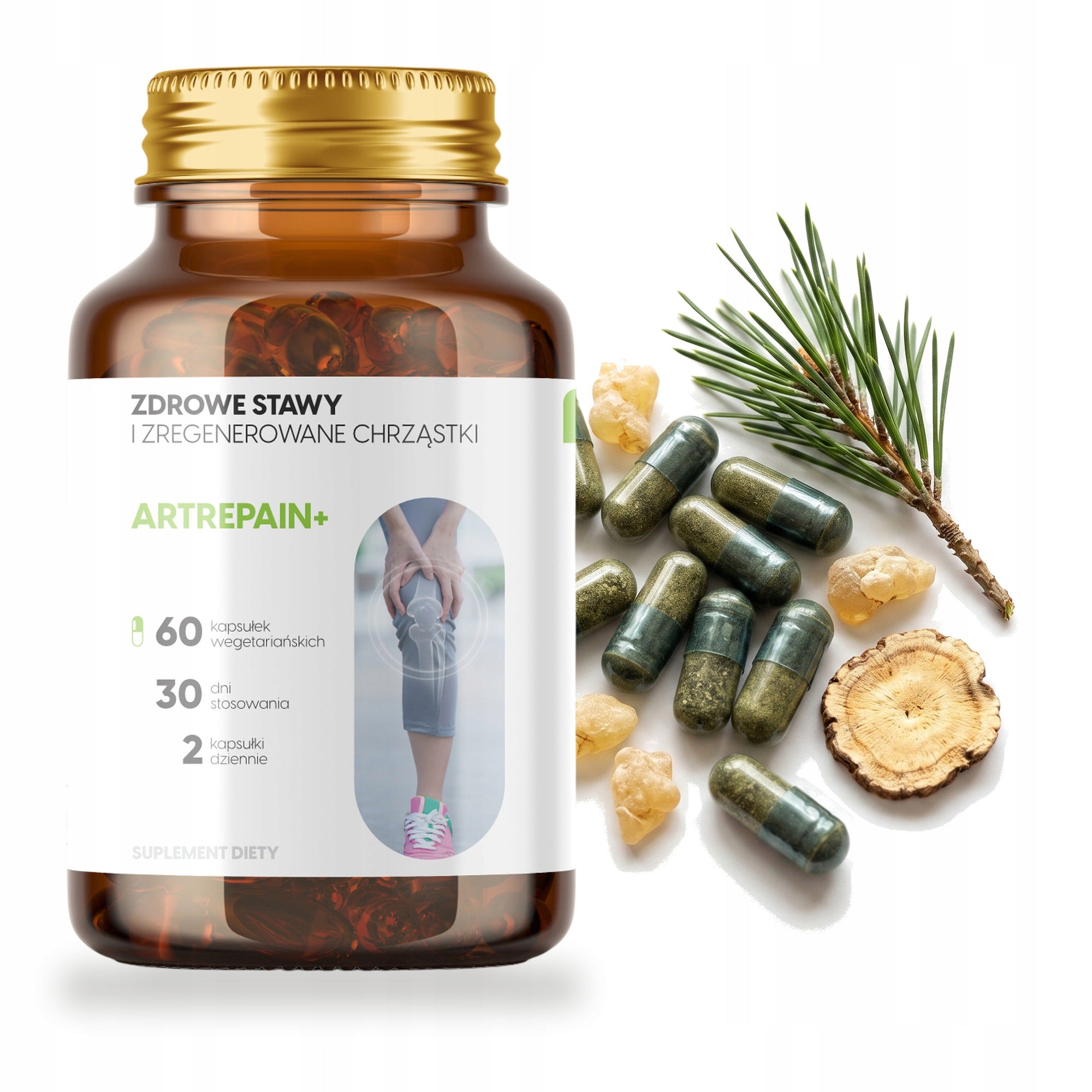 Artrepain+ 60 caps. for joints, Bones, Cartilage, Collagen Glucosamine Viloway