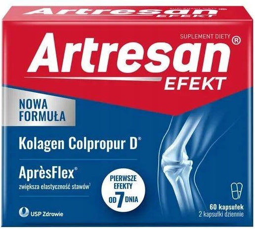Artresan Collagen effect Colpropur D for joints 60 kaps.