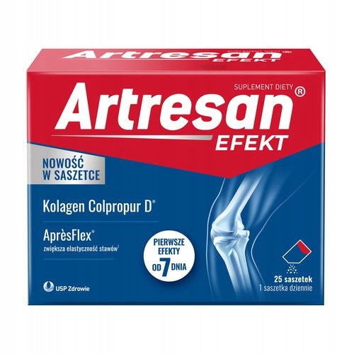 Artresan EFFECT, collagen for drinking, AprèsFlex, for joints, sachets, 25 pcs.