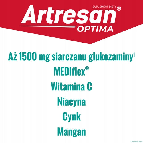 Artresan Optima capsules, 90 pcs. Brand USP Zdrowie