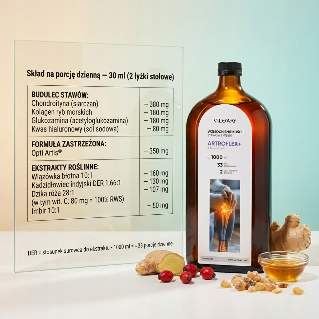Artroflex Syrup 1000ml for joints, Cartilage, Boswellia Collagen Viloway Manufacturer code 3402681