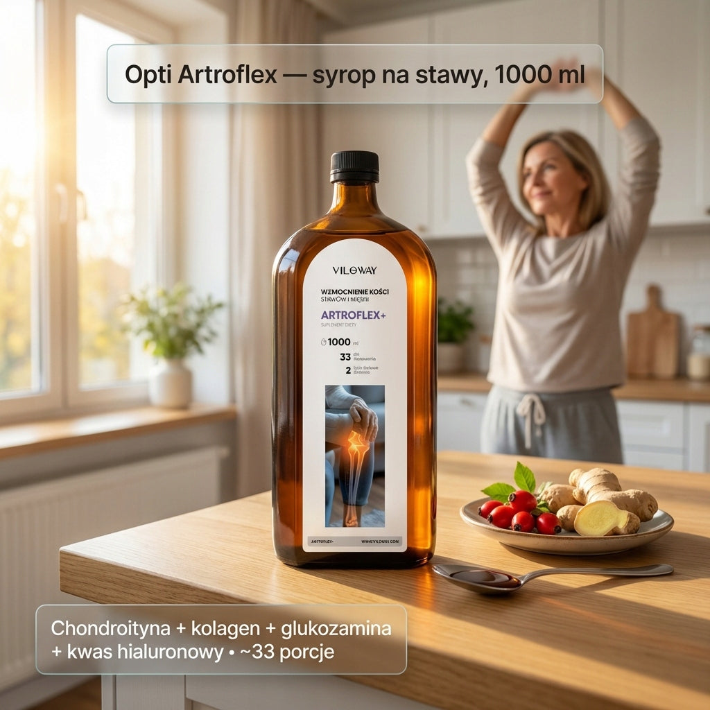 Artroflex Syrup 1000ml for joints, Cartilage, Boswellia Collagen Viloway Packaging status original
