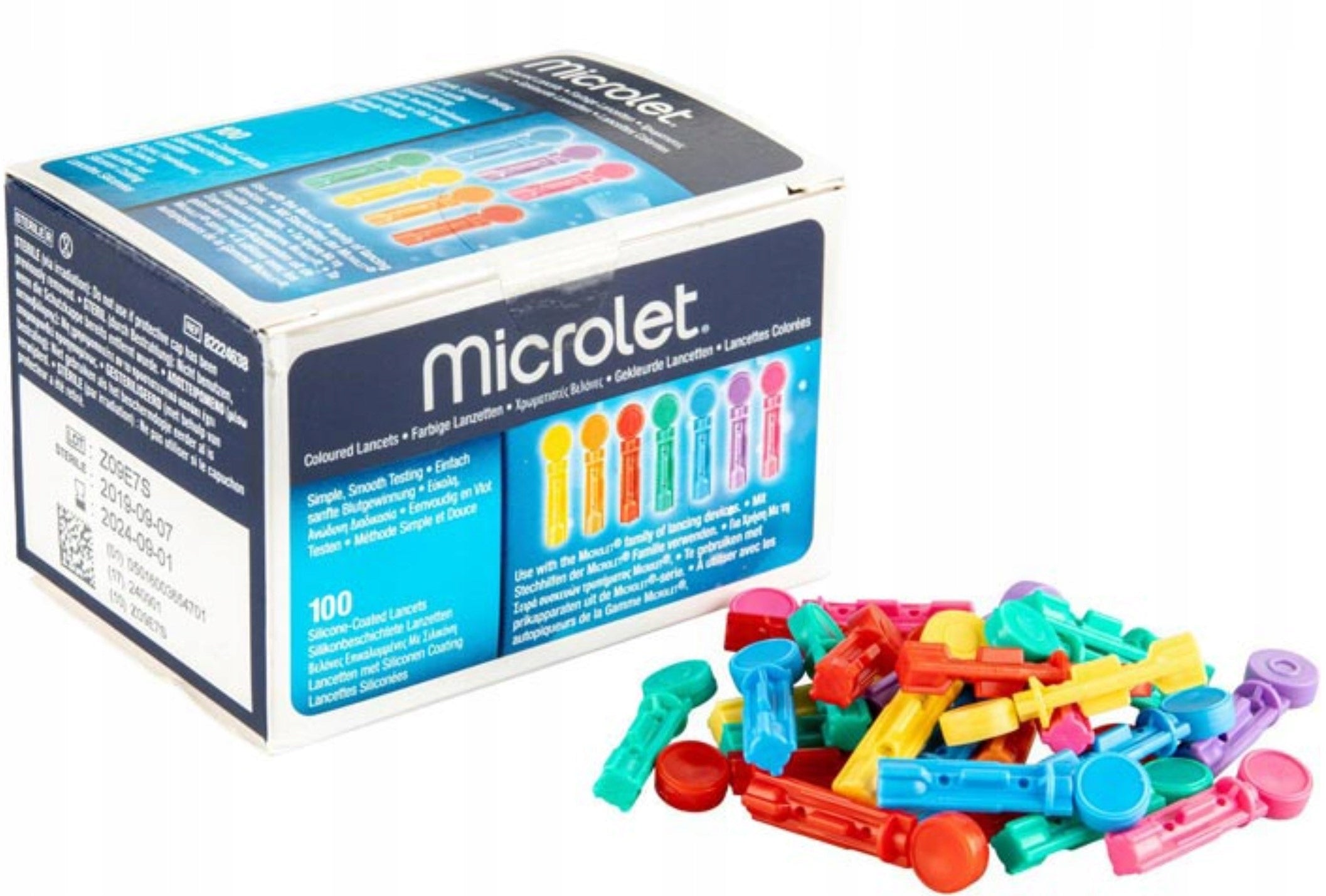 Ascensia Diabetes Care - lancets MICROLET 100pcs EAN (GTIN) 5016003654701