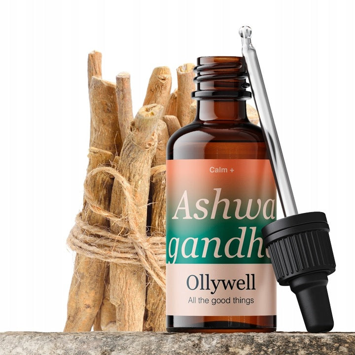 Ashwagandha Ollywell Drops Strong Adaptogen Premium Extract Made in Poland