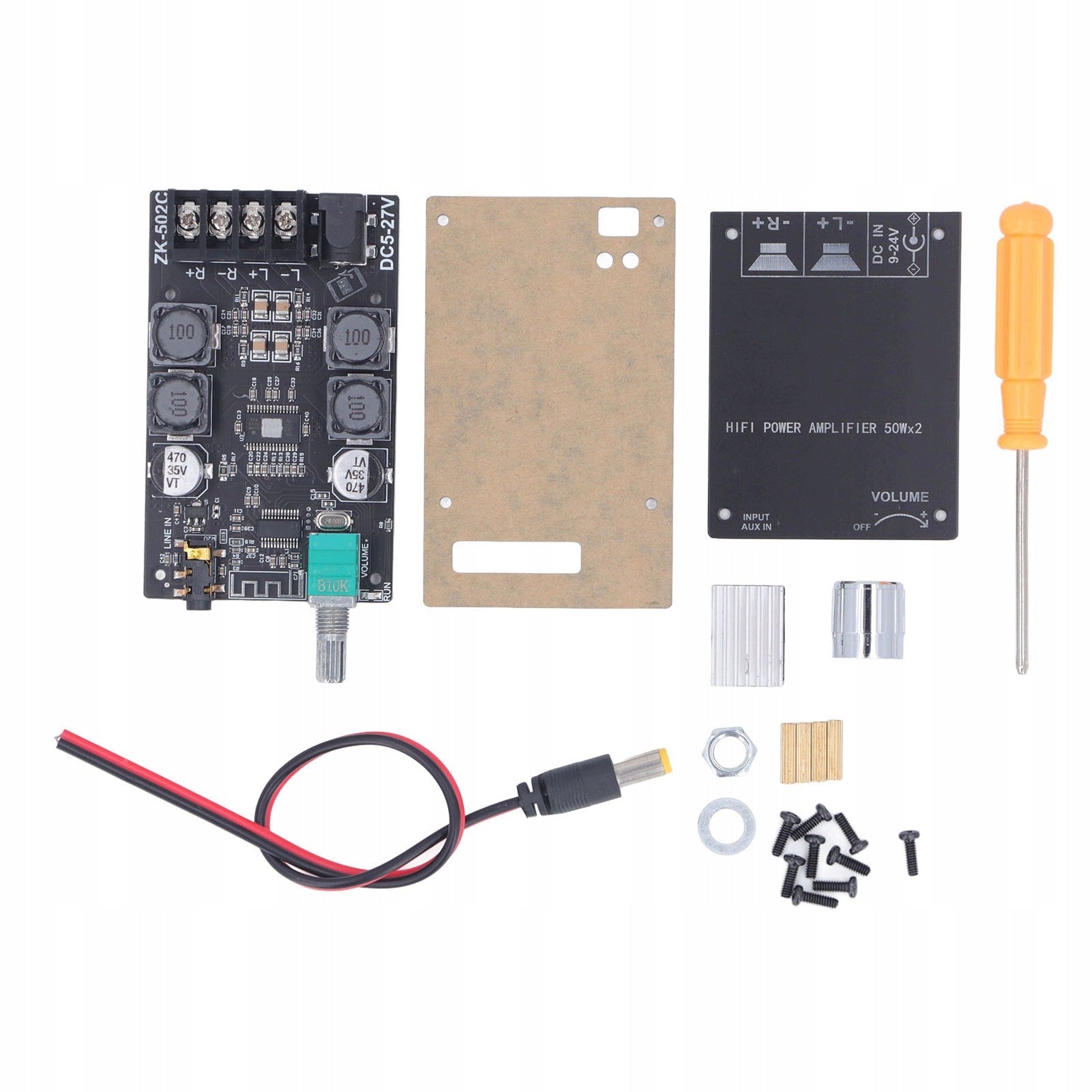 Asks the Bluetooth 5.0 amplifier, the Aux input asks the Bl sound amplifier Brand no brand