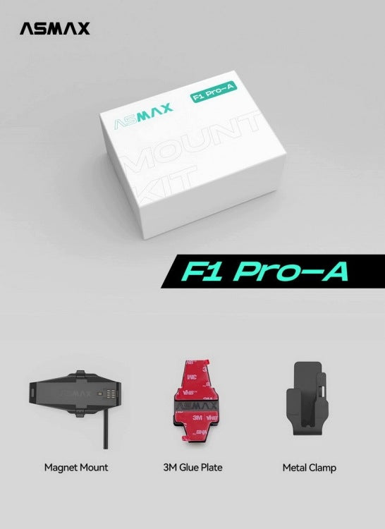 Asmax F1 PRO / PRO MAX montážní kit A druhou helmu Packaging status original