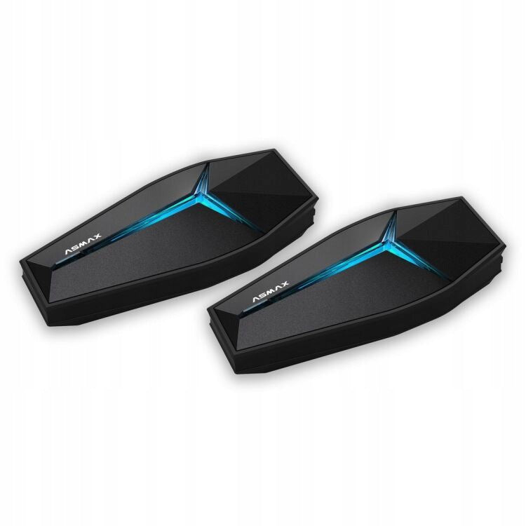 Asmax FUTURE-1 Mesh-10 Magnetic Interkom DUO na motocykl