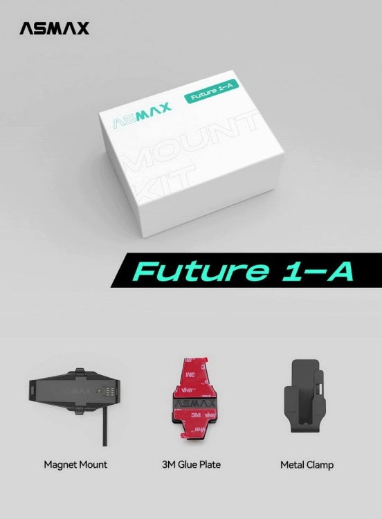Asmax FUTURE-1 montážní kit A pro druhou helmu Packaging status original