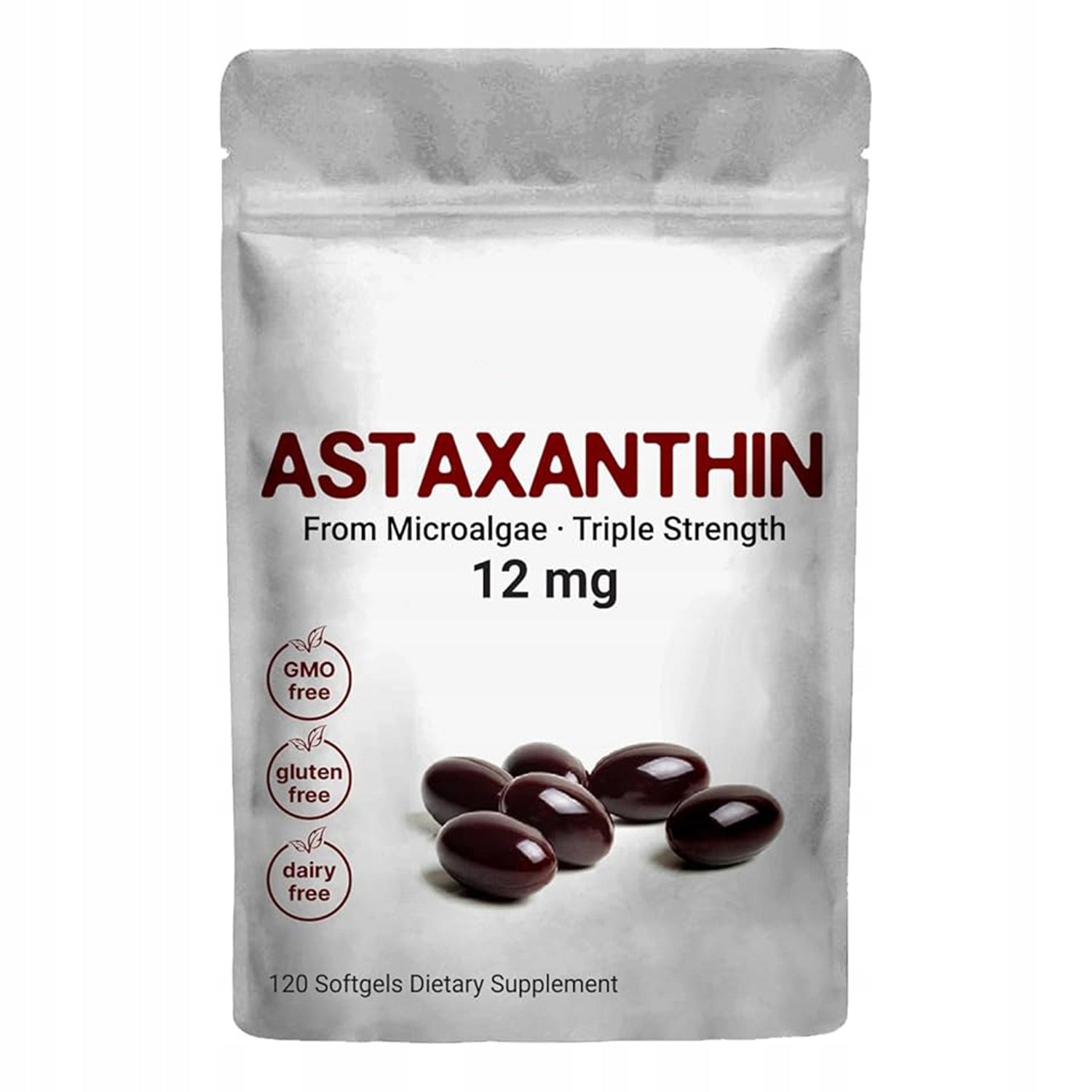 Astaxanthin 12mg | supports the eye, joints, internal circulation, skin health