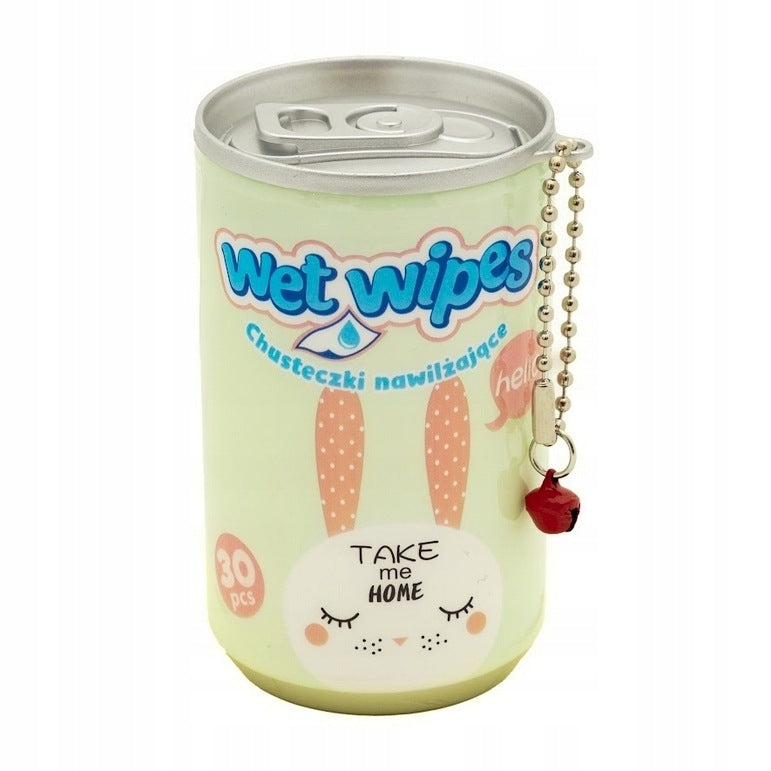 Astra, Moisturizing wipes in can Bunny, 1 pc. mix of designs Brand Astra
