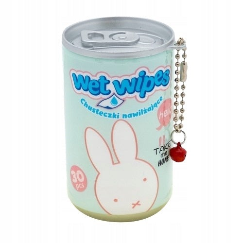 Astra, Moisturizing wipes in can Bunny, 1 pc. mix of designs Packaging status original