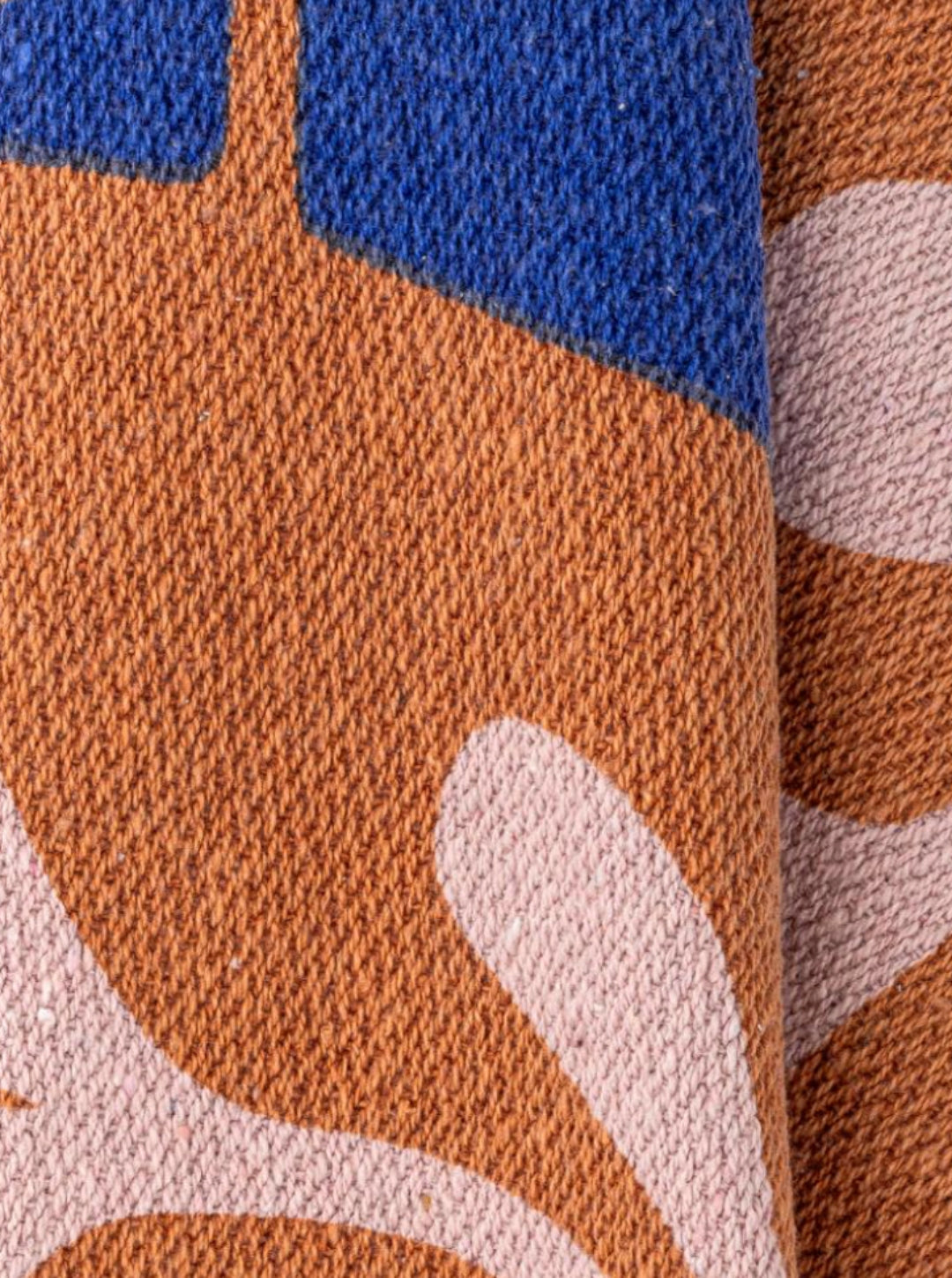 Atle Throw Bedspread, Brown, Recycled Cotton Bloomingville Brand Bloomingville