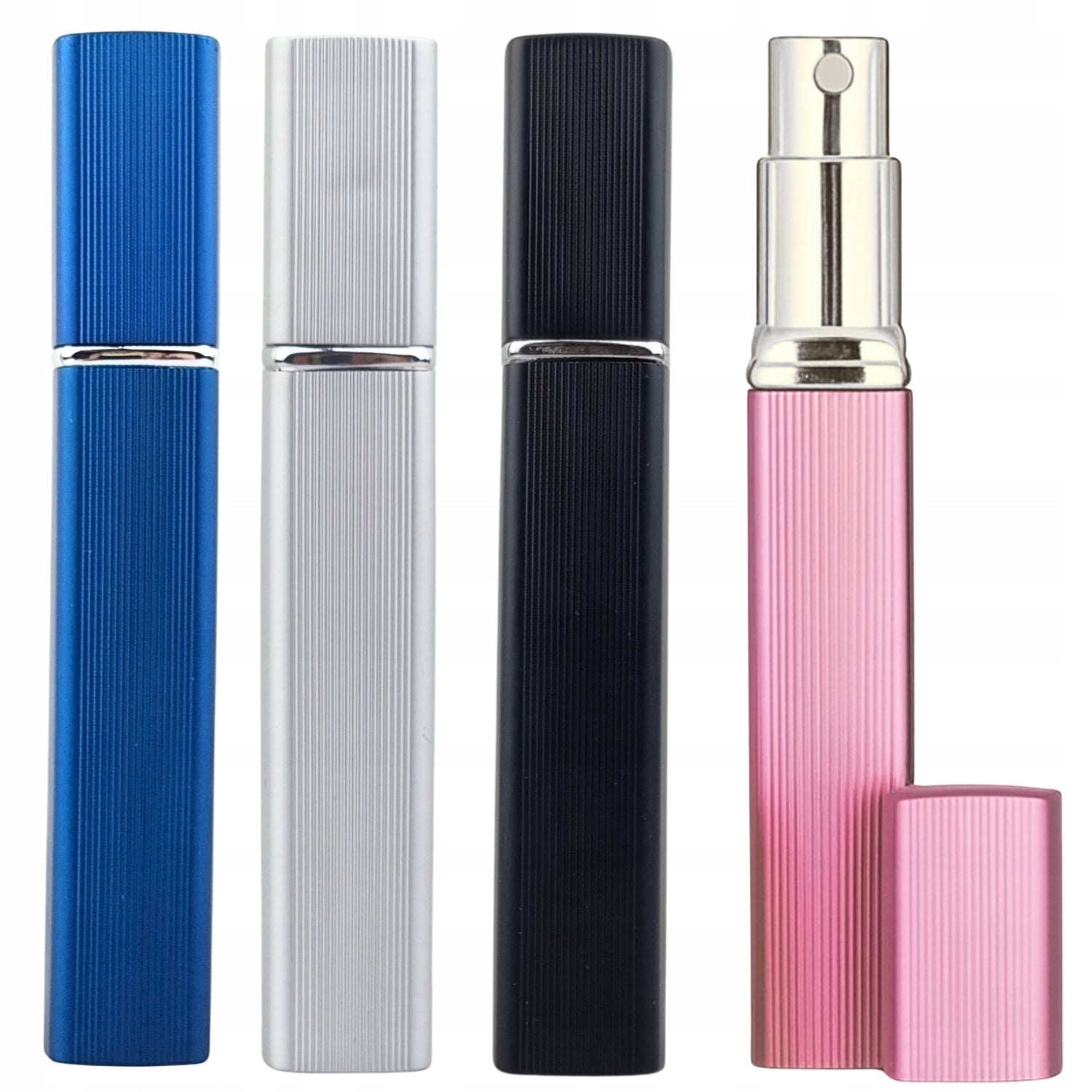Atomizers Travel Perfume 4x12ml Perummary Dispenser Pouch Vial Spray
