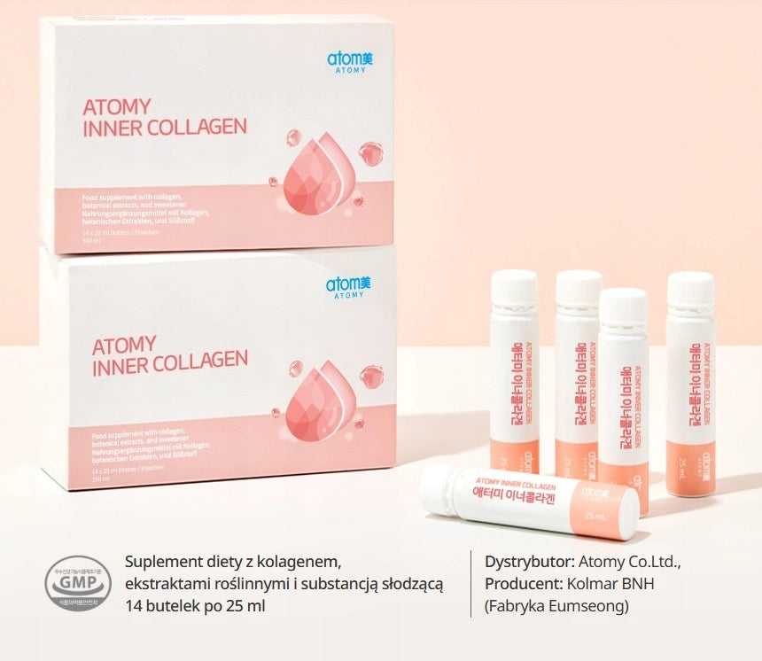 Atomy Inner Collagen - smak brzoskwiniowy do picia kuracja na 14 dni Brand no brand