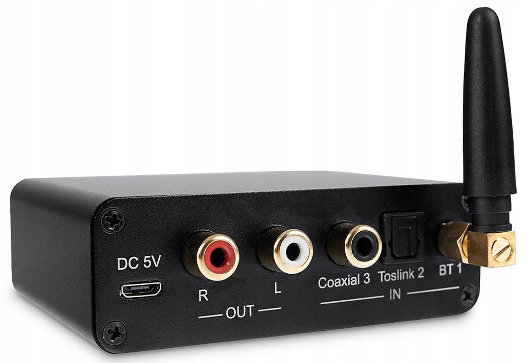 Audio Coaxial Digital Optical Converter to Analog Chinch Digital 2x RCA RL Manufacturer code SP-HDC12
