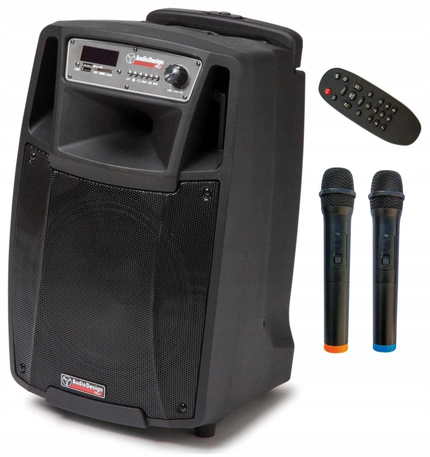 AudioDesign M2 10W/L aktivní reprobox s USB/SD přehrávačem
