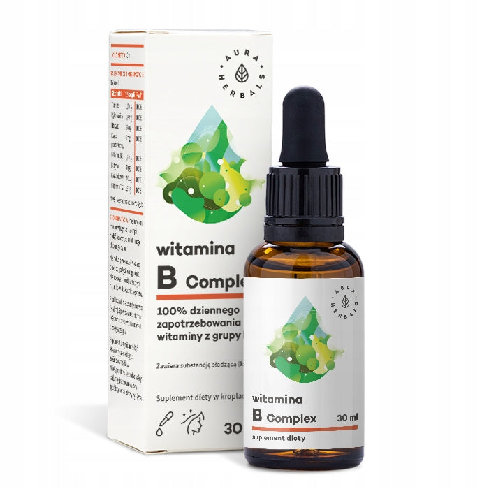Aura Herbals Vitamin B Complex 30ml in drops