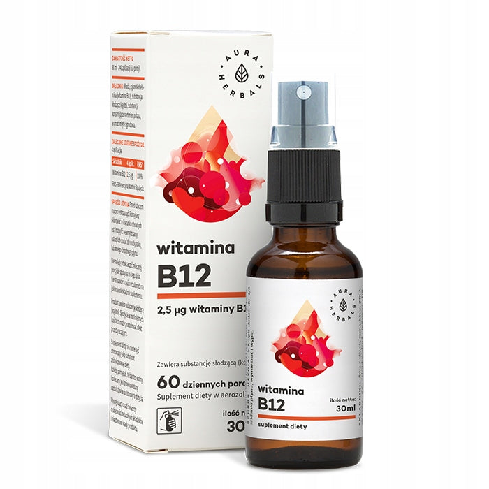 Aura Herbals Vitamin B12 Forte 30 ml aerosol