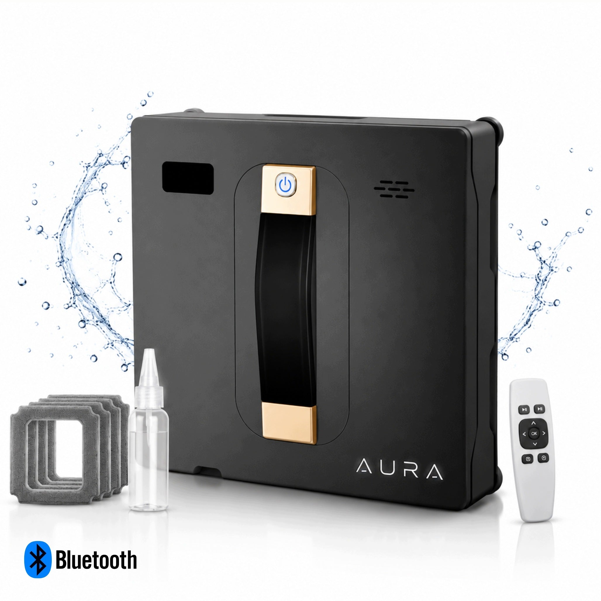 Aura Ultra Robot Window Cleaner Automatic Washer Tuya Remote Control BT App