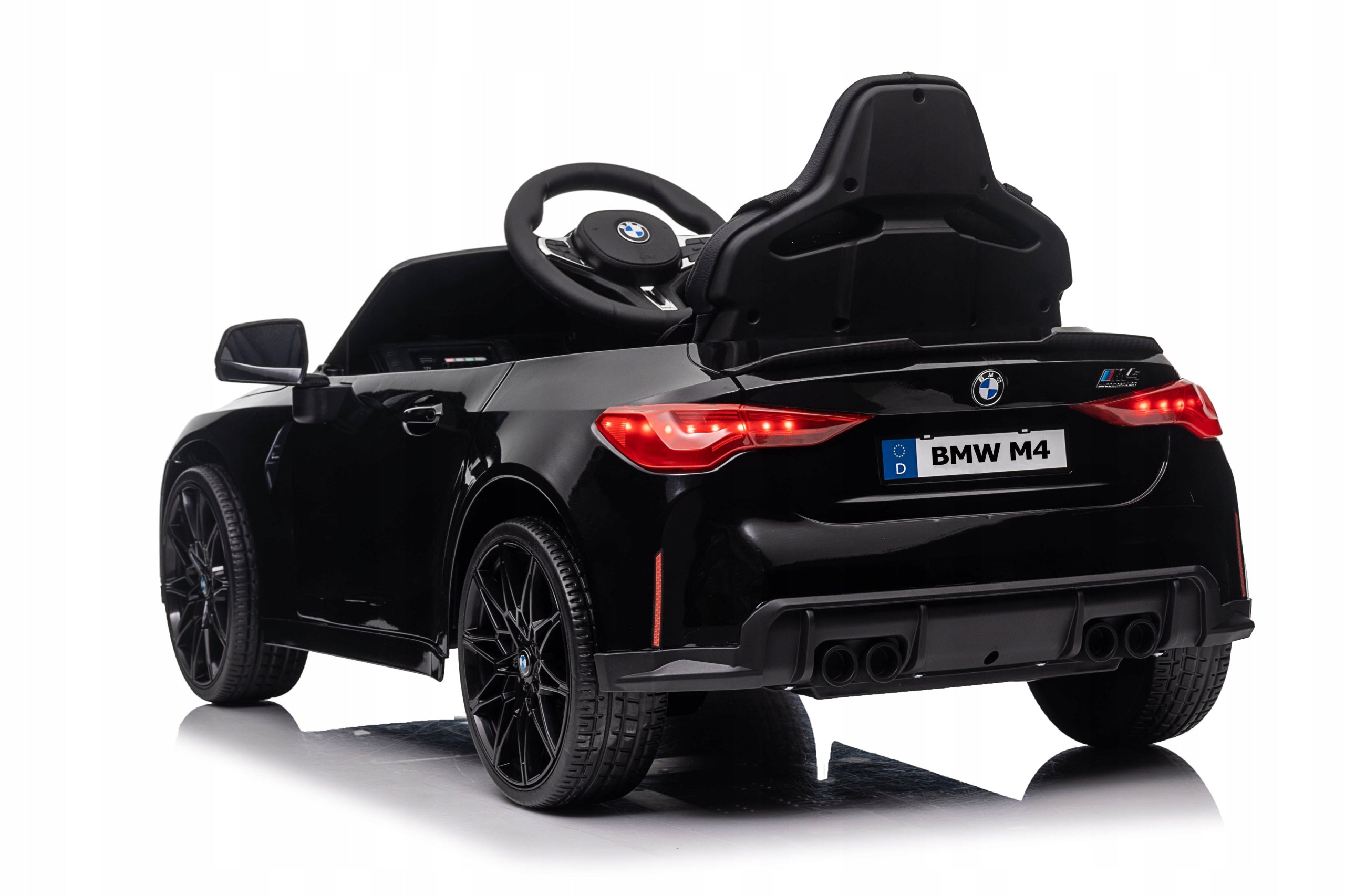 Auto BMW M4 Battery Operated Car for Kids Leather EVA Pilot HIT Gift! Brand Ekspand