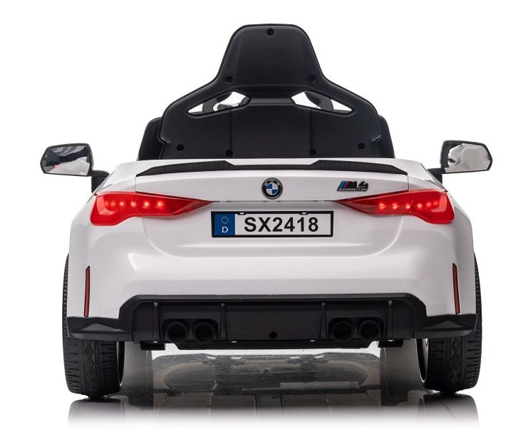 Auto Battery BMW M4 2X45 WATT Rechargeable 12V Leather Pilot White Maximum load 30 kg