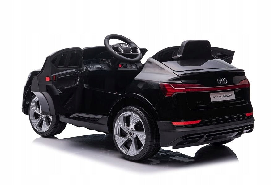 Auto Battery Operated Audi E-Tron Soft EVA Wheels Leather Pilot Black Manufacturer code PA.QLS-6688.CZ