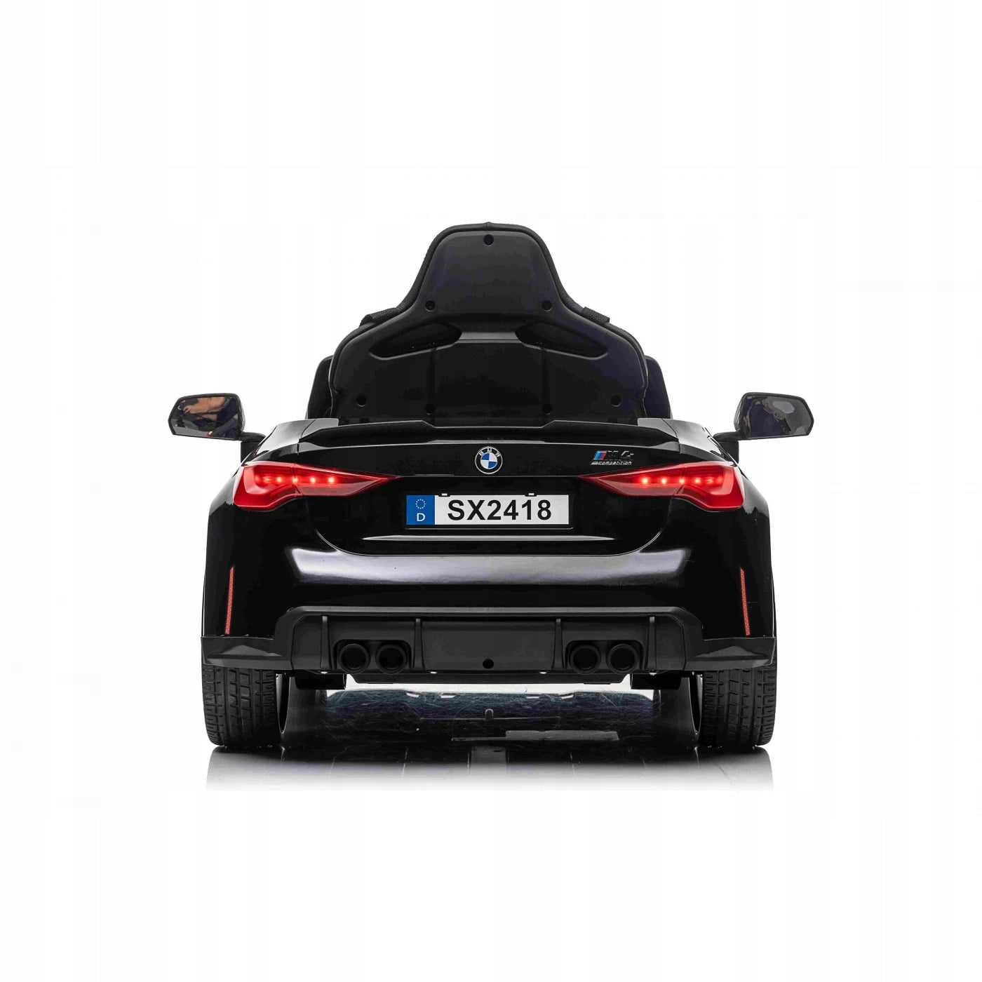 Auto Battery Operated BMW M4 2X45 WATT Battery 12V 7Ah Leather Pilot Black Maximum load 30 kg