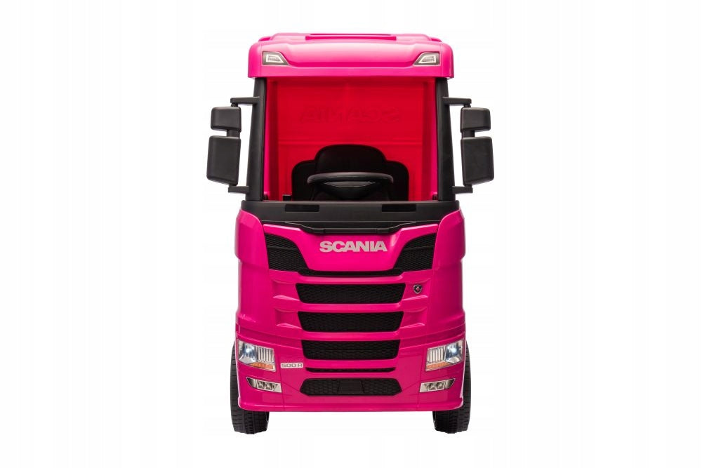 Auto Battery Operated Scania 500R HL698 Pink 4x4 Brand LEAN Toys