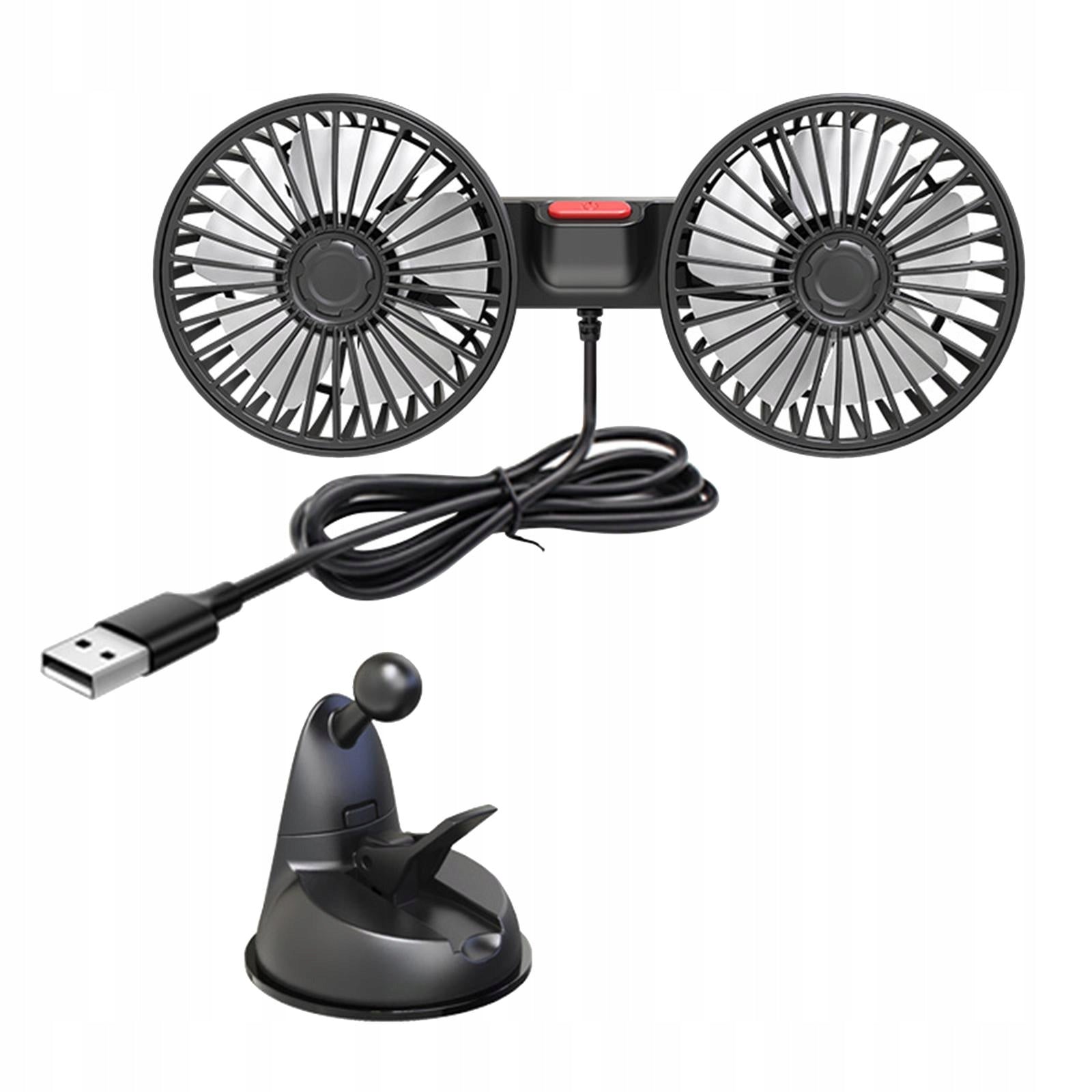 Auto Cooling Fan, Auto Cooler Air Suction Cup Base, Low Noise ,Strong Wind Type air conditioner