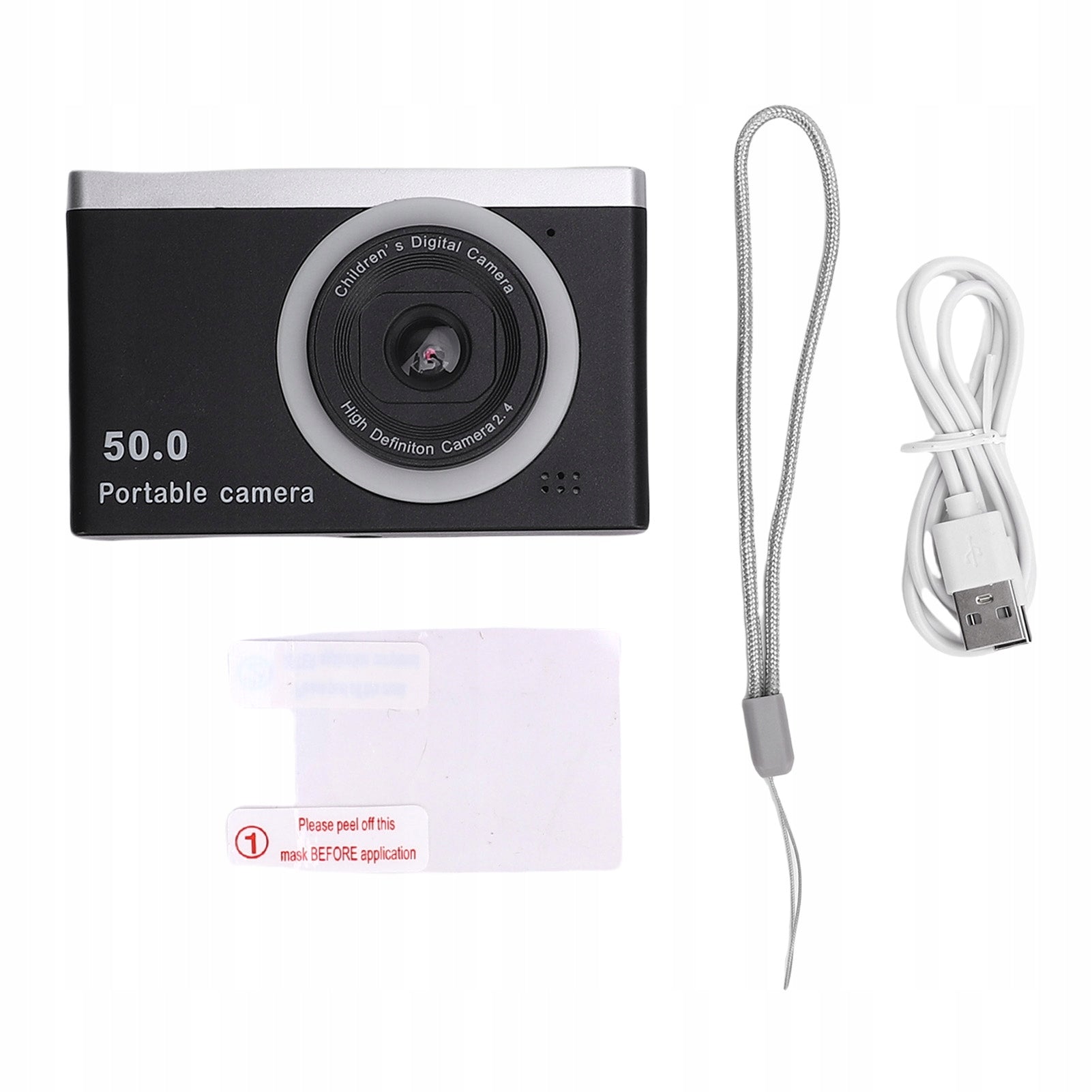 Auto Focus Compact Digital Camera Small Camera with Front Rear 8F Brand no brand