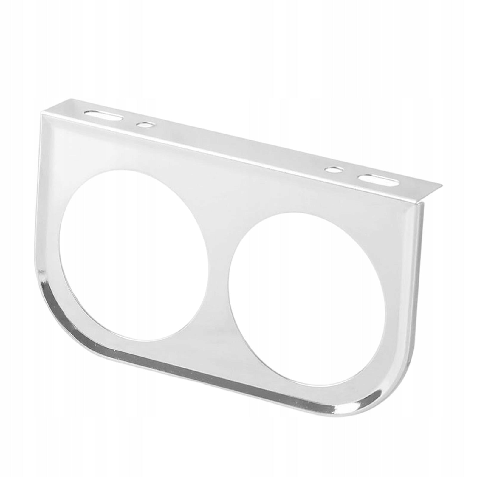 Auto Meter Gauge Panel Under Dash Mounting Bracket Pod Replacement Argent