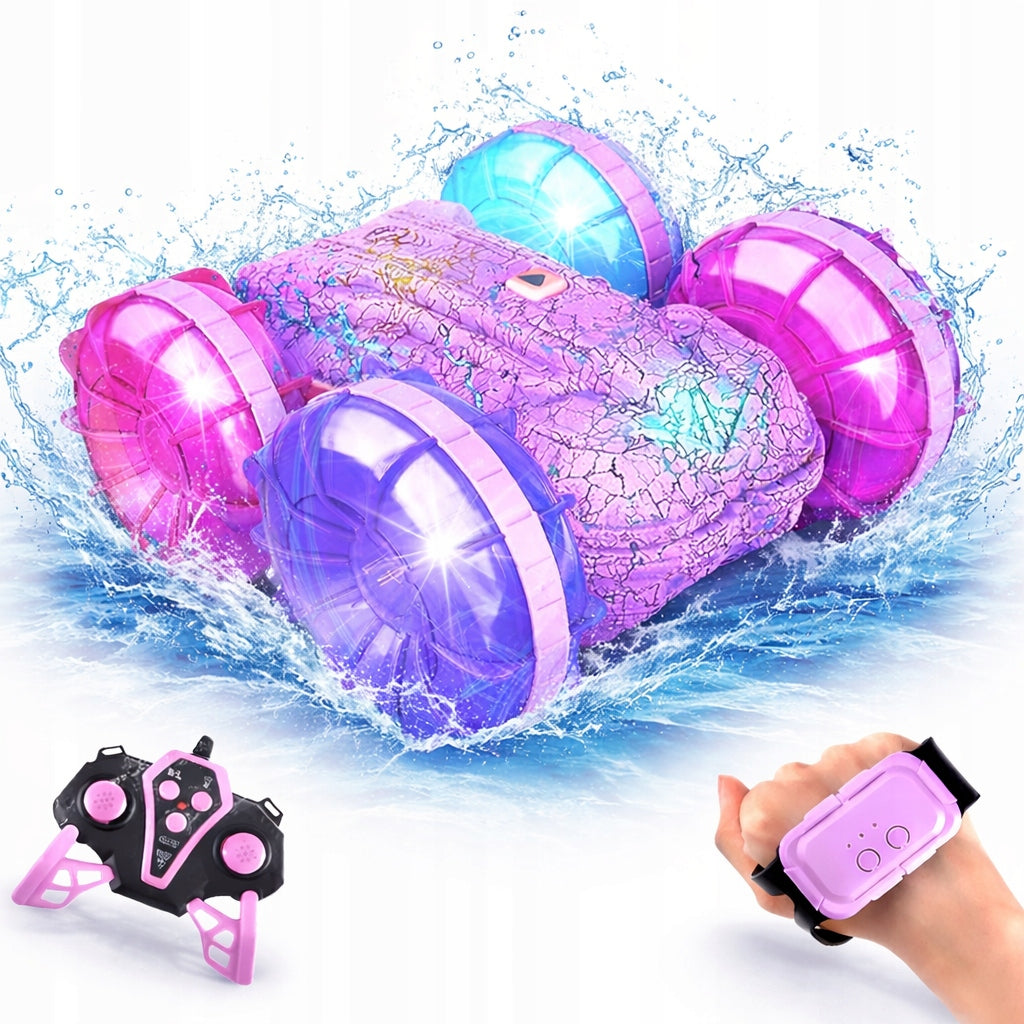 Auto RC Amphibia 4x4 For Water Rotation 360° Gesture Control