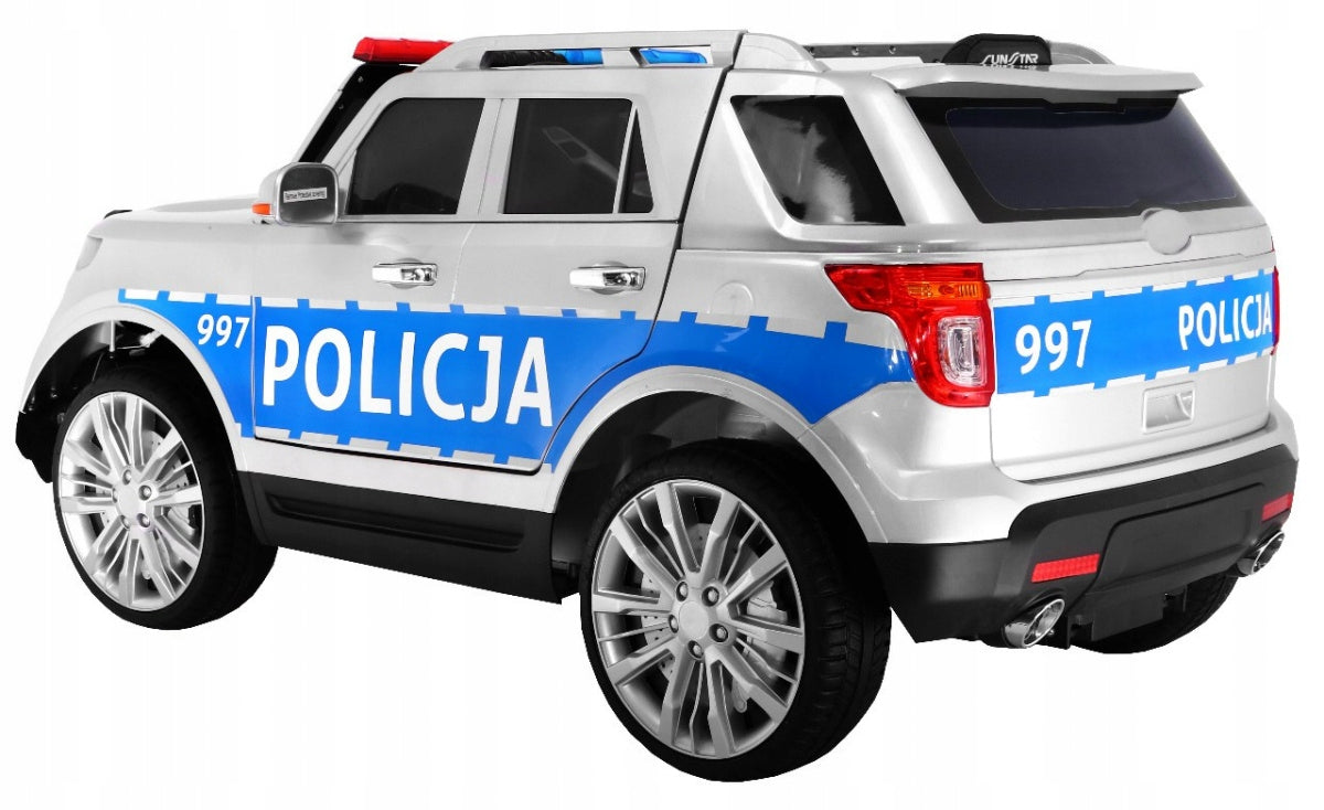 Auto SUV Police Battery Operated Kids Sirens Light Megaphone Pilot Kid's age 3+ years