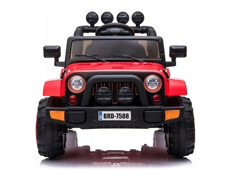 Elektroauto für Kinder Jeep BRD-7588, 4x4, rot, ab 3 Jahren