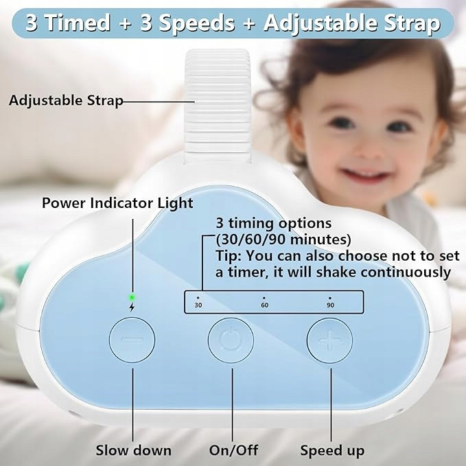 Automatic Baby Stroller Rocker Wireless Baby Rocker Manufacturer code Bujak do Wózka Automatyczny 3 Tryby Timer